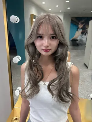 ロング 上谷 圭輝のヘアスタイル