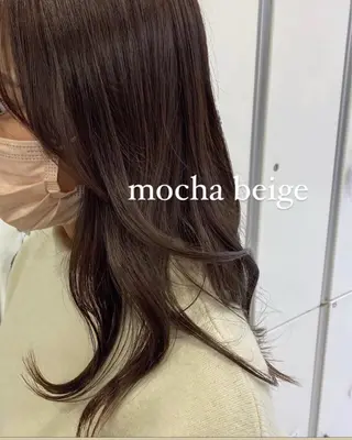 セミロング 田谷 夏生のヘアスタイル