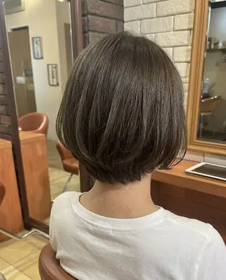 ショート カラー flencia 丸 和博|カットのヘアスタイル