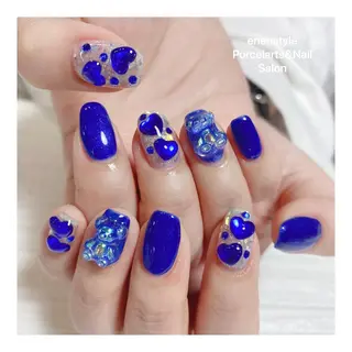 ミディアム ネイル 🐾enen style 🐾のネイルデザイン