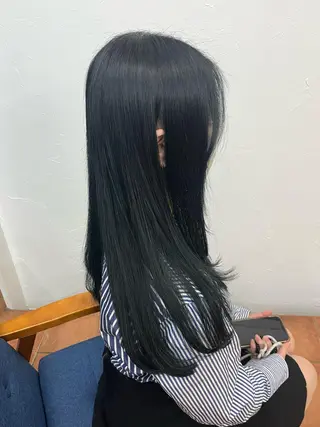 ロング カラー 櫻田 真紀のヘアスタイル
