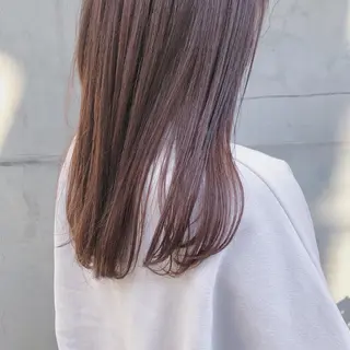 セミロング カラー 山中 直輝のヘアスタイル