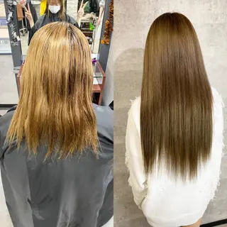 ロング 外れにくいエク💚 EST梅田TAKIのヘアスタイル
