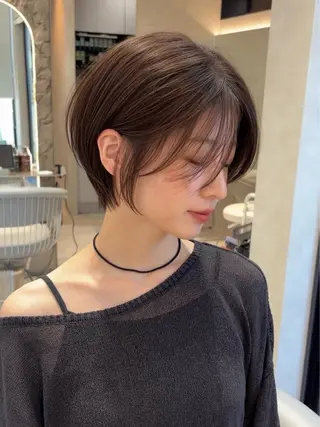 ショート 佐渡優 365連勤する美容師のヘアスタイル