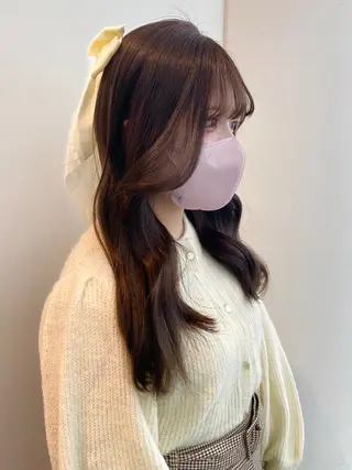 ロング カラー mai / linoah˚✧のヘアスタイル