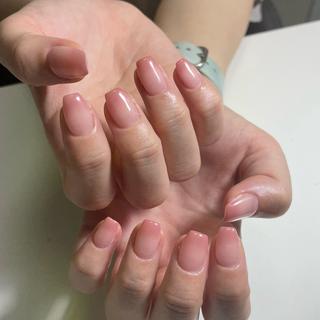 ネイル By moonネイル 🌷ワンホン/韓国風のネイルデザイン