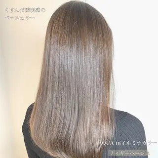 セミロング カラー shinka omotesandoのヘアスタイル