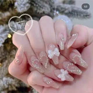 ネイル Lee Nails チップ長さだし専門店のネイルデザイン