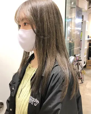 ロング カラー ヘアアレンジ メンズ特化✂️栗原 侑也のヘアスタイル