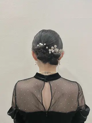ヘアアレンジ 西林 玲那/ヘアセットのヘアスタイル