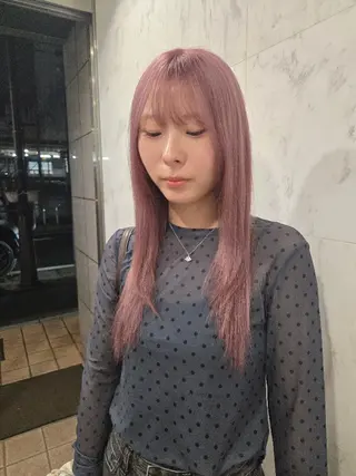 ロング 田町Perm/UC HIBORINAMIのヘアスタイル