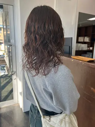 セミロング 桝田 友美のヘアスタイル