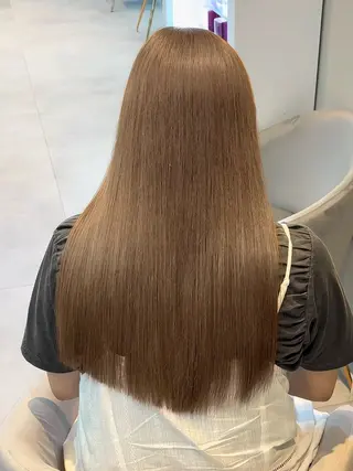 ロング カラー 艶感カラー 🩵レイヤー/紫音のヘアスタイル