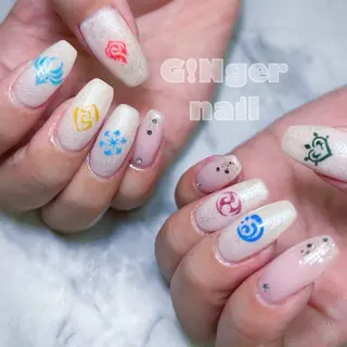 ネイル 代々木 GINGERNAILのネイルデザイン