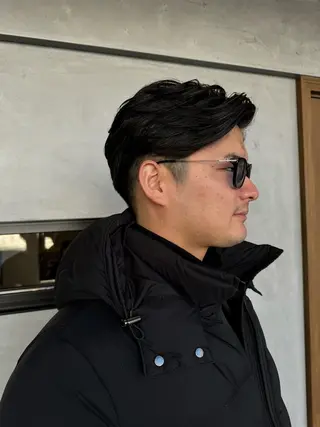 ショート パーマ メンズ CHIRU hair salonのヘアスタイル
