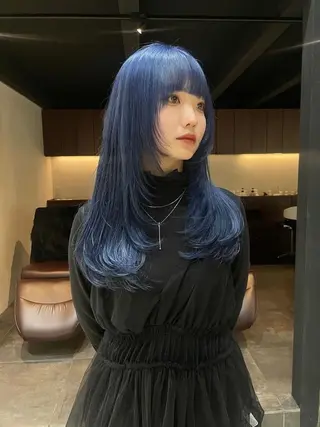 ロング カラー 🖤エクステ/ハイト ーン/KANNA🖤のヘアスタイル