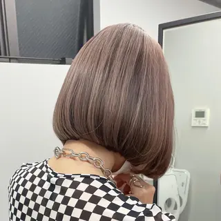 ミディアム カラー 女性艶髪マンツーマン YUKIのヘアスタイル