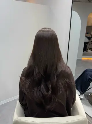 ロング 韓国ヘア/ うる艶髪 🪽🫧Neneのヘアスタイル