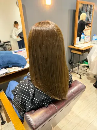 ミディアム ayumi / 郡山/暖色カラーのヘアスタイル
