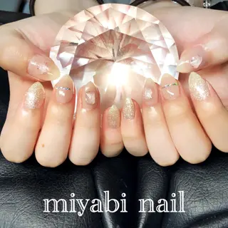ネイル miyabi nail 桂川駅近くのネイルデザイン