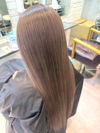 ロング 💛NOZOMI💛 ハイトーンカラーのヘアスタイル