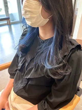 セミロング SHO NISHIのヘアスタイル