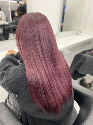 ロング カラー パーマ ヘアアレンジ メンズ 💖似合わせカラー ブリーチ💖レイヤーのヘアスタイル