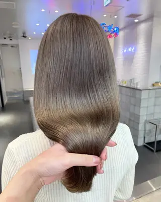 ミディアム カラー ヘアアレンジ ボブ×柔らかいカラー 🌷misaki𓍼のヘアスタイル
