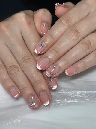 ネイル Horie 雪のネイルデザイン