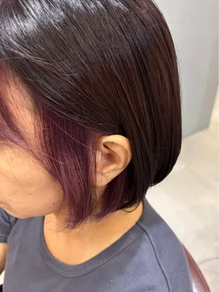 カラー 川倉 羽未のヘアスタイル