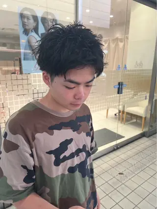 ショート CoReha 河内 尋登のヘアスタイル