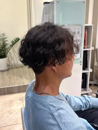 パーマ メンズ miho𓂃 ANNETTAのヘアスタイル
