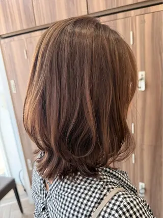 ミディアム カラー .MANA. 【艶髪ロング】のヘアスタイル