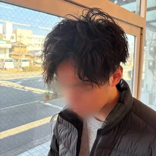 パーマ メンズ MK men'sのヘアスタイル