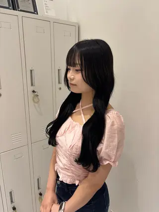 カラー zina karin୨୧˙˳⋆のヘアスタイル