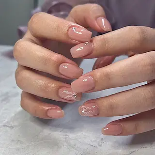 ネイル sol. ¨̮ 𓇼 yunaのネイルデザイン