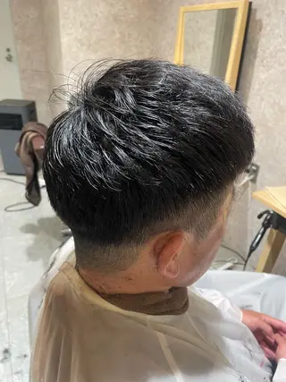 ショート ヘアセット 野中のヘアスタイル