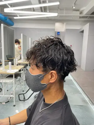 ショート カラー パーマ メンズ 🍃メンズヘア🍃 セヤシュウヘイのヘアスタイル