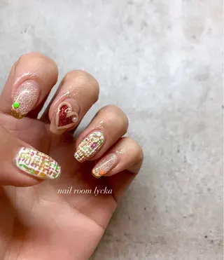 ネイル ネイルルームリッカ 𝐦𝐚𝐲𝐮のネイルデザイン