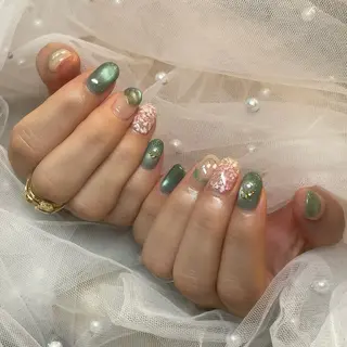ネイル 久屋大通 elfin Moeのネイルデザイン