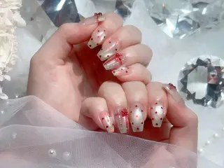 ネイル Natsuki ໒꒱ワンホン韓国のネイルデザイン