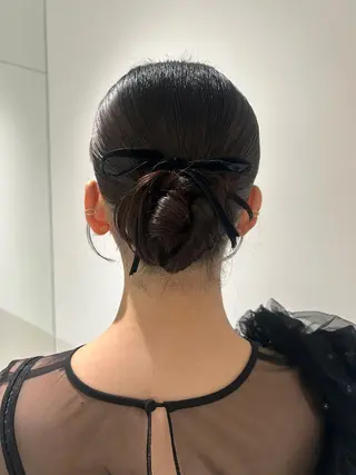 ヘアアレンジ 🫒オリーブ/透け感 レイヤー🌿モエカのヘアスタイル