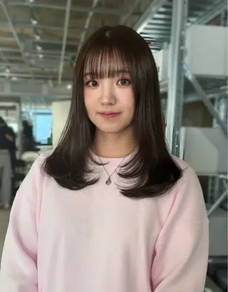 セミロング カラー ダブルカラー/レイヤ ーカット 🤍ゆきなのヘアスタイル
