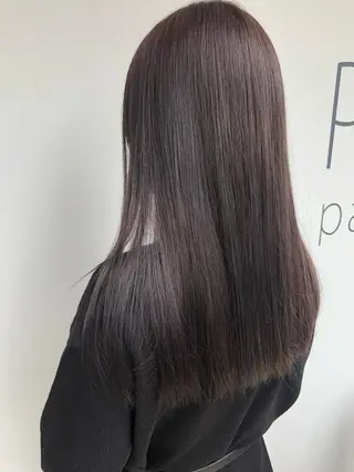 セミロング カラー サワタ ミサのヘアスタイル