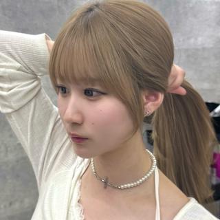 セミロング カラー 新宿/顔周りカット/ レイヤー/がっきーのヘアスタイル