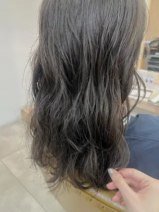 ロング パーマ カット/パーマモデル /金川なづなのヘアスタイル