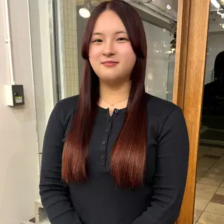 カラー たけかわみち｜ 似合わせカットカラーのヘアスタイル
