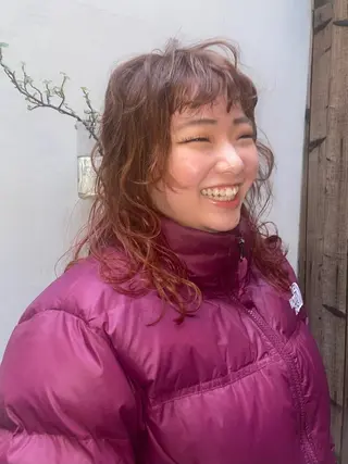 ロング カラー Kiwa 江坂/Hareruのヘアスタイル