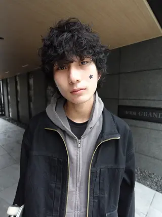 パーマ メンズ 森田 博樹のヘアスタイル