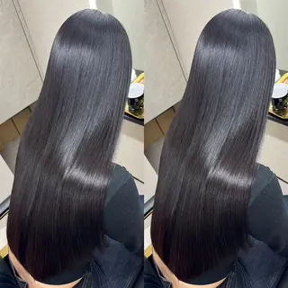 ロング 髪質改善サロン 南船場　みおのヘアスタイル